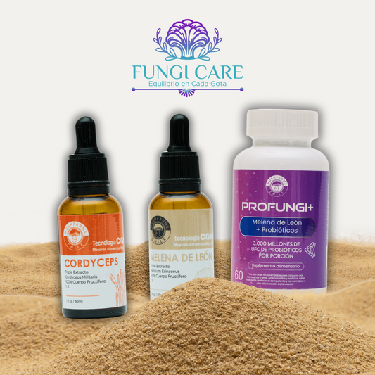 Pack Energía y Foco + 60 Capsulas Profungi+