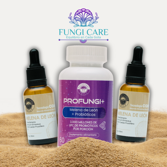 Duo Pack de Triple Extracto Melena de León + 60 Cápsulas Profungi